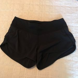 Black Lululemon Running Shorts